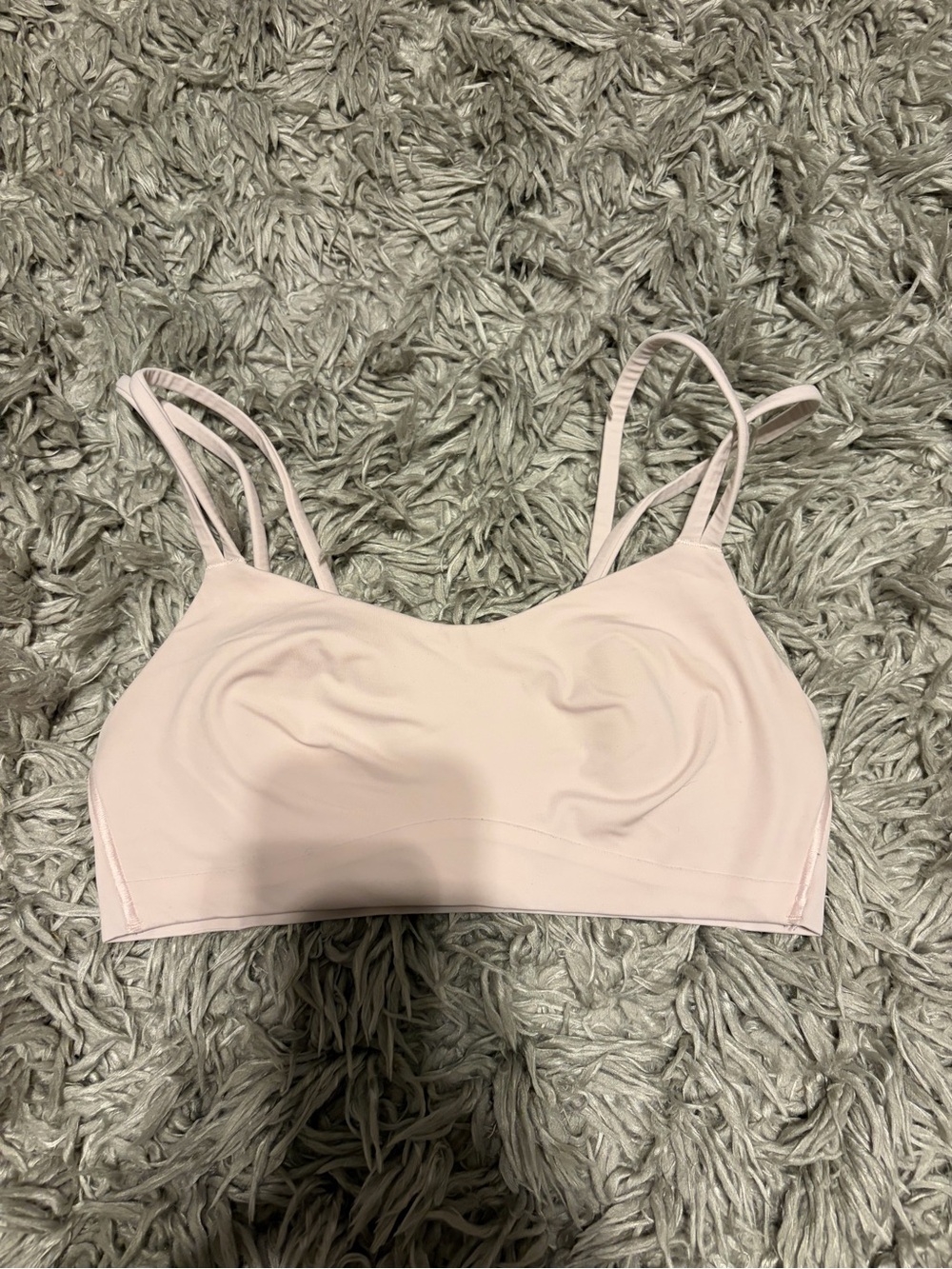 lululemon athletica Pale Blush Seamless Double-Strap Bralette